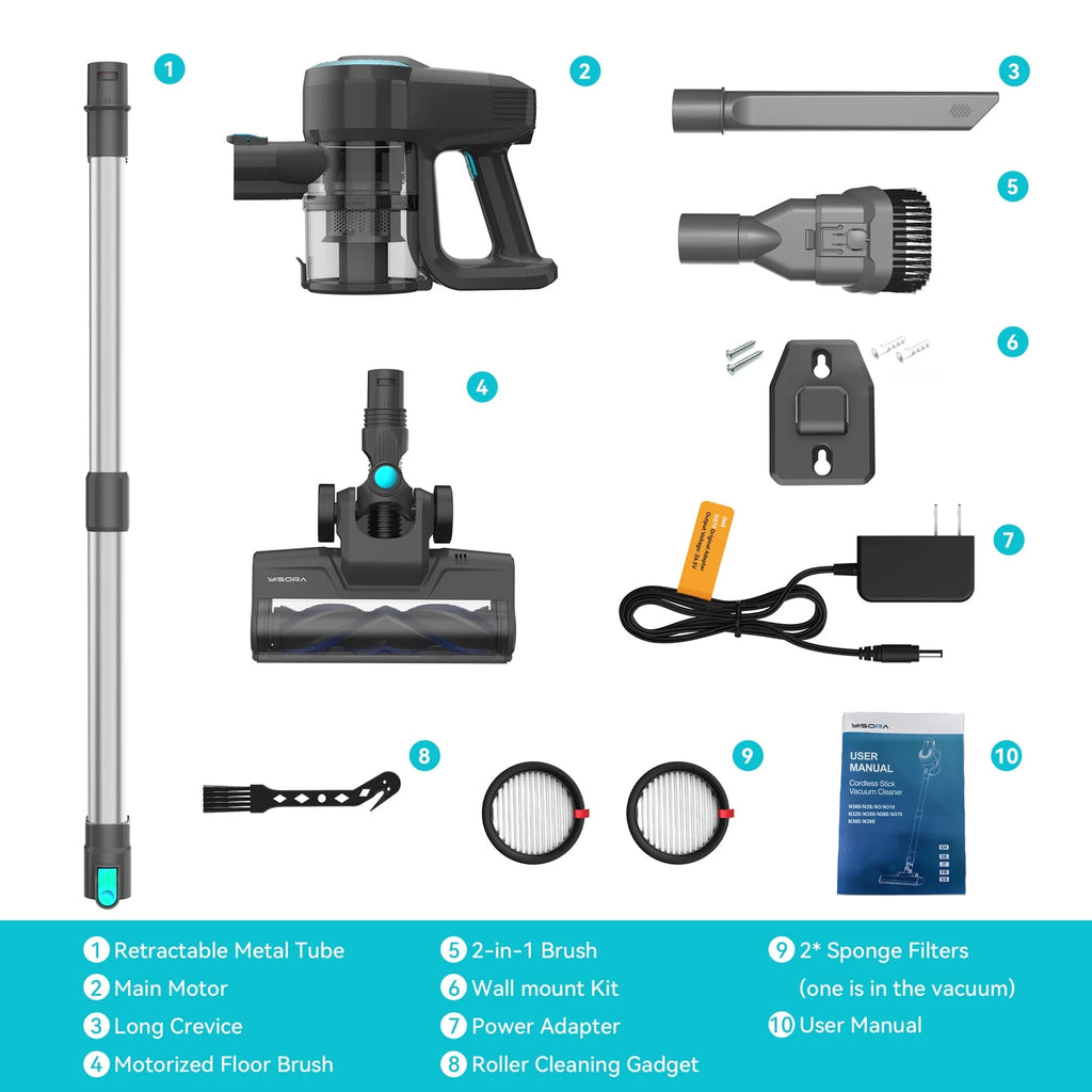 UltraLight Cordless Stick Vacuum